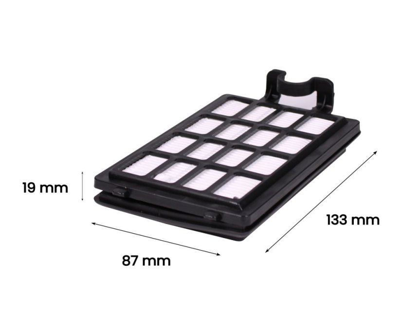 KOMA HFEX7 - Filterset für Electrolux Staubsauger (EF-112), Serie 78
