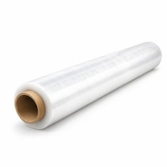 KOMA Strečová fólie, průhledná 0,5m × 300m, 23 µm, 8 rolí, váha 1 role 3,5 kg