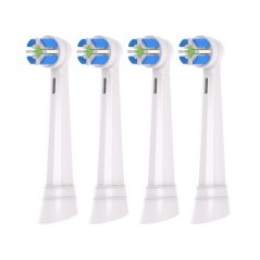 KOMA NK19 - Náhradní hlavice kompatibilní s Braun Oral-B iO Ultimate Clean, bílé, 4ks
