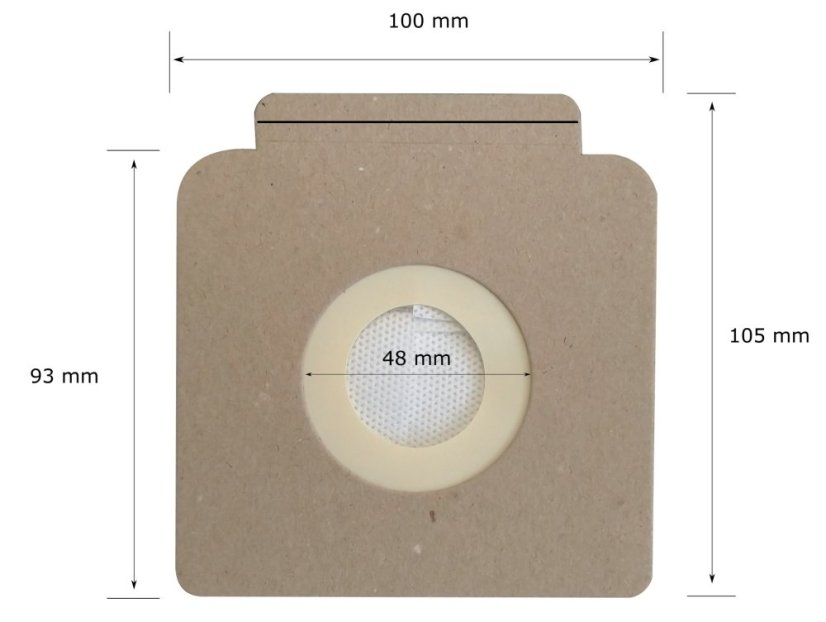 KOMA NT15 - Beutel für Kärcher Industriestaubsauger T10/1, T12/1, T15/1, 10 Stück im Pack