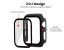 Ochranný kryt s tvrdeným sklom pre Apple Watch 38 mm (Series 1,2,3), priehľadný