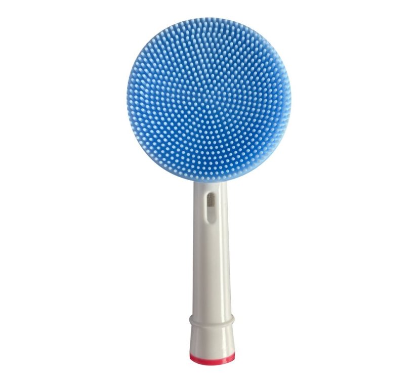 KOMA CBR01 - Čistiace pleťové kefky vhodné k elektrickým zubným kefkám Braun Oral-B, 2ks