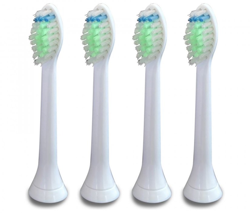 KOMA NK05 - Zertifizierte Ersatzköpfe für Philips Sonicare OPTIMAL WHITE HX6064, 4 Stück