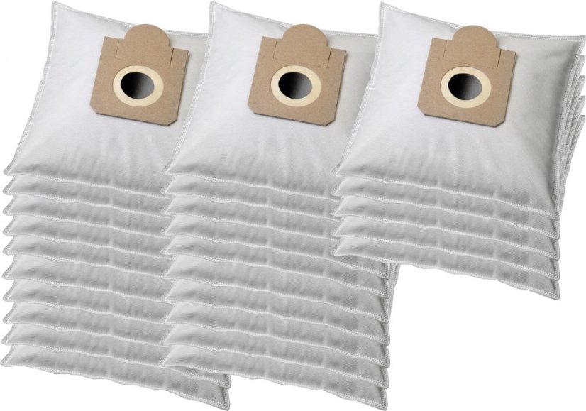 KOMA SE90S - Set mit 25 Stück Staubsaugerbeuteln für Sencor SVC 9000bk Staubsauger